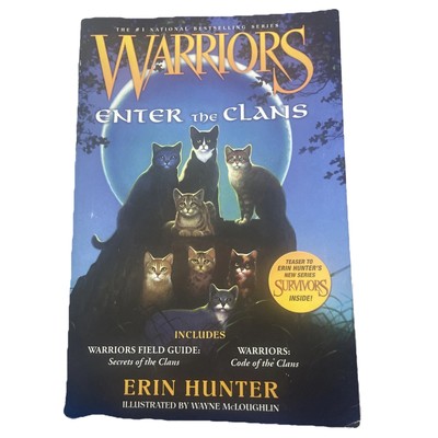 Warriors: Enter the Clans Erin Hunter, 2012  Paperback, Secrets of the Clans NEW