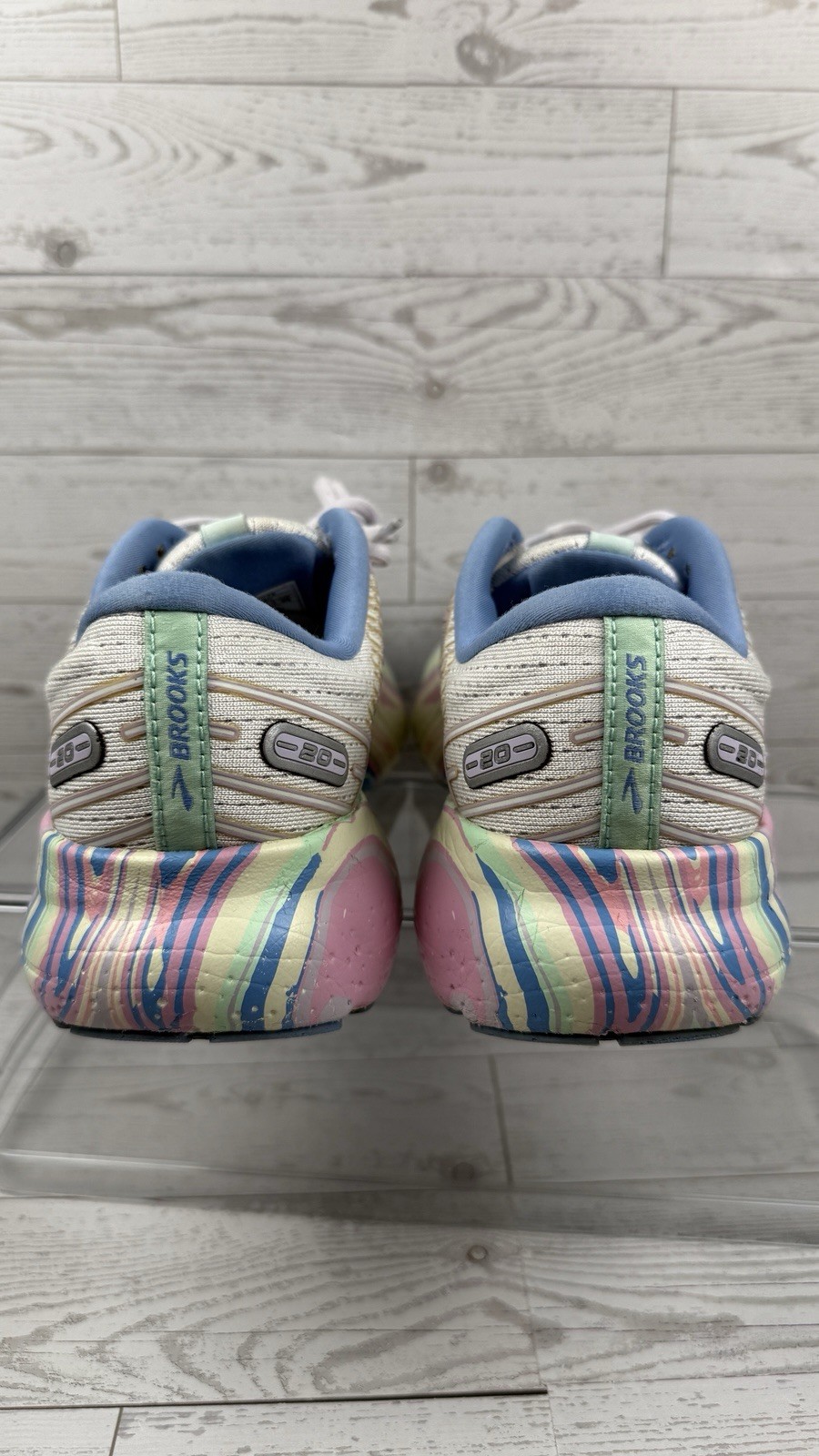 Brooks Glycerin 20 Empower Her Orchid Violet Running Shoes Womens 8 B #383 thumbnail 5