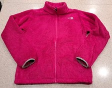 The North Face Youth Girls Jacket Hot Pink Pre-Owned, Size L 14/16 