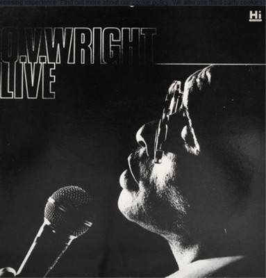 O.V. Wright O.V. Wright Live (Vinyl) 12'' Album