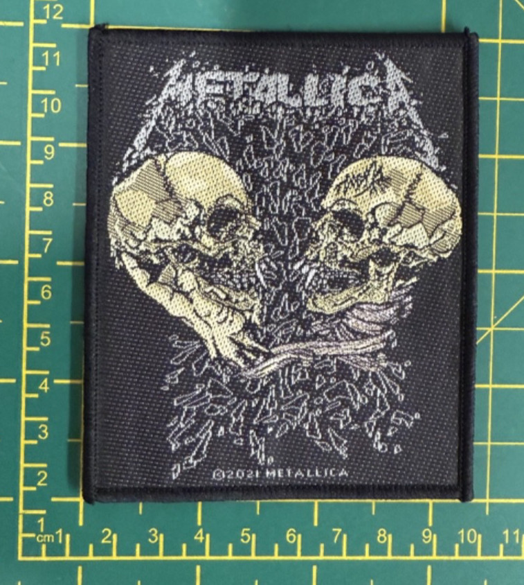 Metallica Sad But True Woven Sew On Patch Officially Licensed Patch