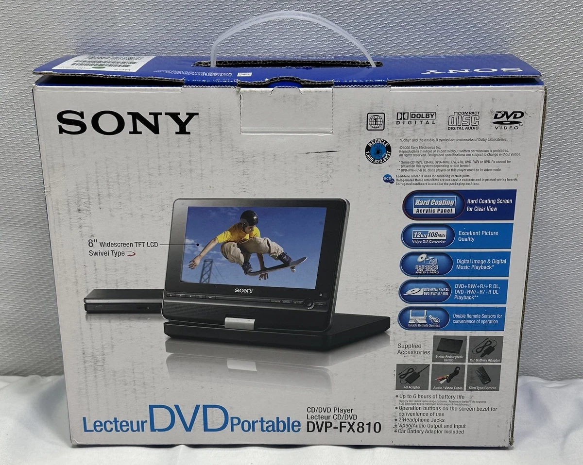 Sony DVD & Blu-ray Players 8.0-10.9 in Screen for sale | eBay
