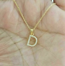 2.10Ct Round Cut Diamond Princess Crown Charm Pendant 14k Yellow Gold Finish