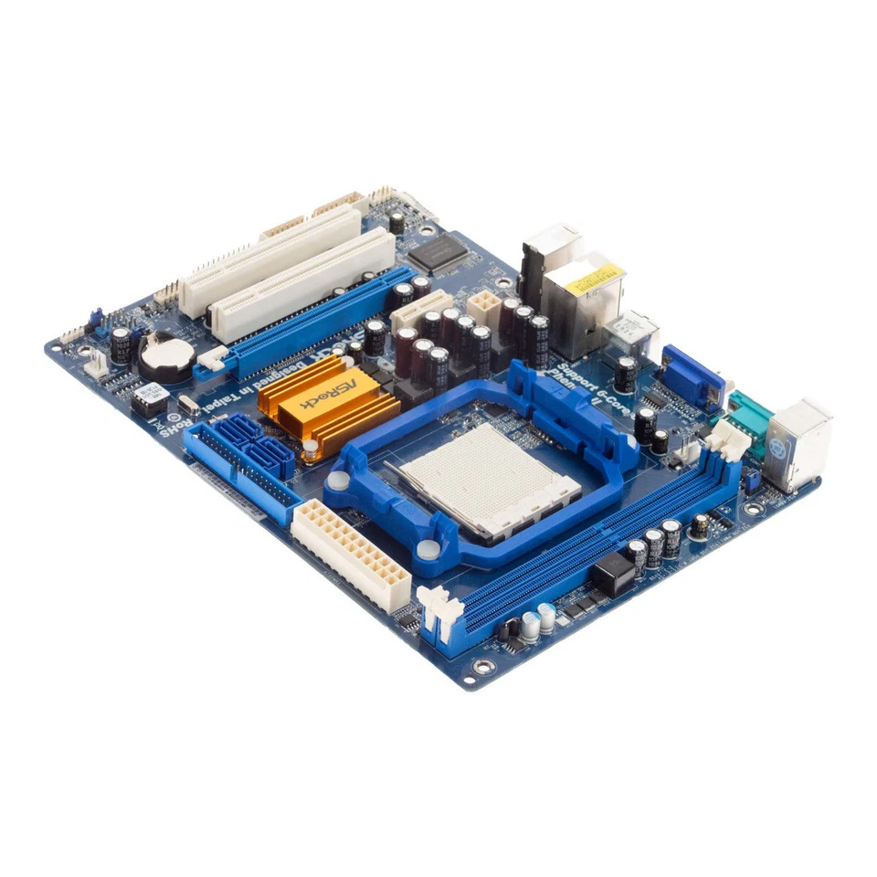 Motherboard Matx ASRock N68-GS3 UCC Socket AM3 DDR3 Pcie PCI - Image 3 of 3