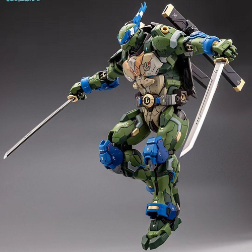 Teenage Mutant Ninja Turtles Leonardo Action Figure Hobby Toy 2023 HeatBoys - Picture 5 of 8