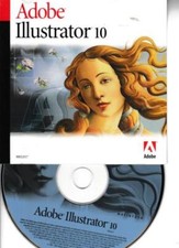 Illustrator 10 MAC CD create vector graphics for web, print marketing, business