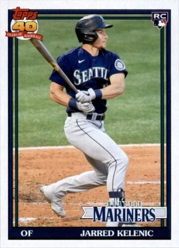 2021 Topps Archives Jarred Kelenic RC Seattle Mariners #191