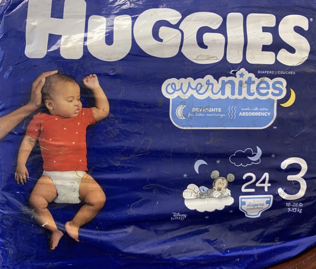 Huggies Overnites Diapers Size 3 24 Ct. Overnight Diapers for sale