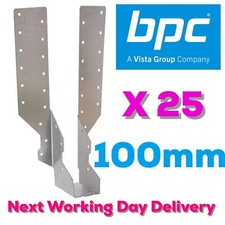 Jiffy Joist Hangers 100mm Pack 25 NEXT WORKING DAY
