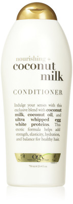 OGX Nourishing + Coconut Milk Conditioner, 91092 ,25.4 Ounce Salon Size
