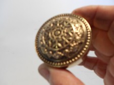 Polished Brass Floor Shift Knob Design Topflat Side Sq. Hole