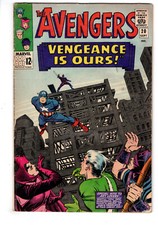 AVENGERS #20 (1965) - GRADE 4.5 - SWORDSMAN AND MANDARIN APPEARANCE!