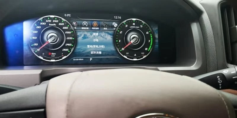 Velocímetro de cuadro de instrumentos digital para Toyota Land Cruiser LC200 09~19 Foto 4 de 4