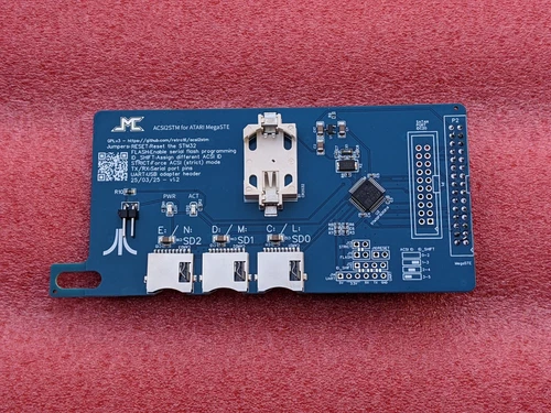 Emulateur ACSI interne pour Atari Mega STE - Harddrive