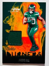 2024 Absolute Football Breece Hall Burners Jersey Patch Memorabilia Jets