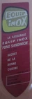 OLD BRAND PAGES ADVERTISING BOOKMARK KITCHEN PAN STAINLESS STEEL EQUIP