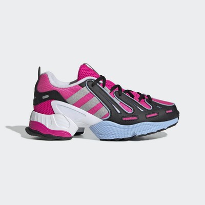 adidas pink and silver shoes