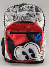 XL Disney Backpack with laptop compartment - Mickey Mouse Comics NWOT