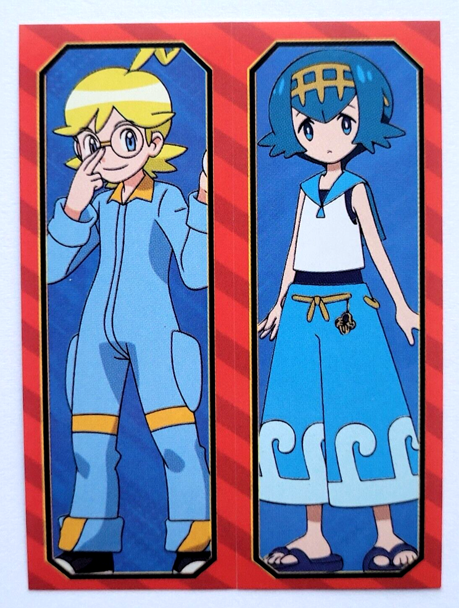 ポケモン 2022 POKEMON POKEDEX GIGAMAX Vol. II Sticker #210 CLEMONT LANA