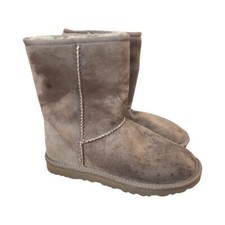 UGG Women's Classic Short Charcoal Grey Boots 5825 Size 5