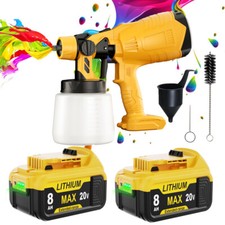 For DEWALT 20V Cordless Spray Gun Electric Pa...