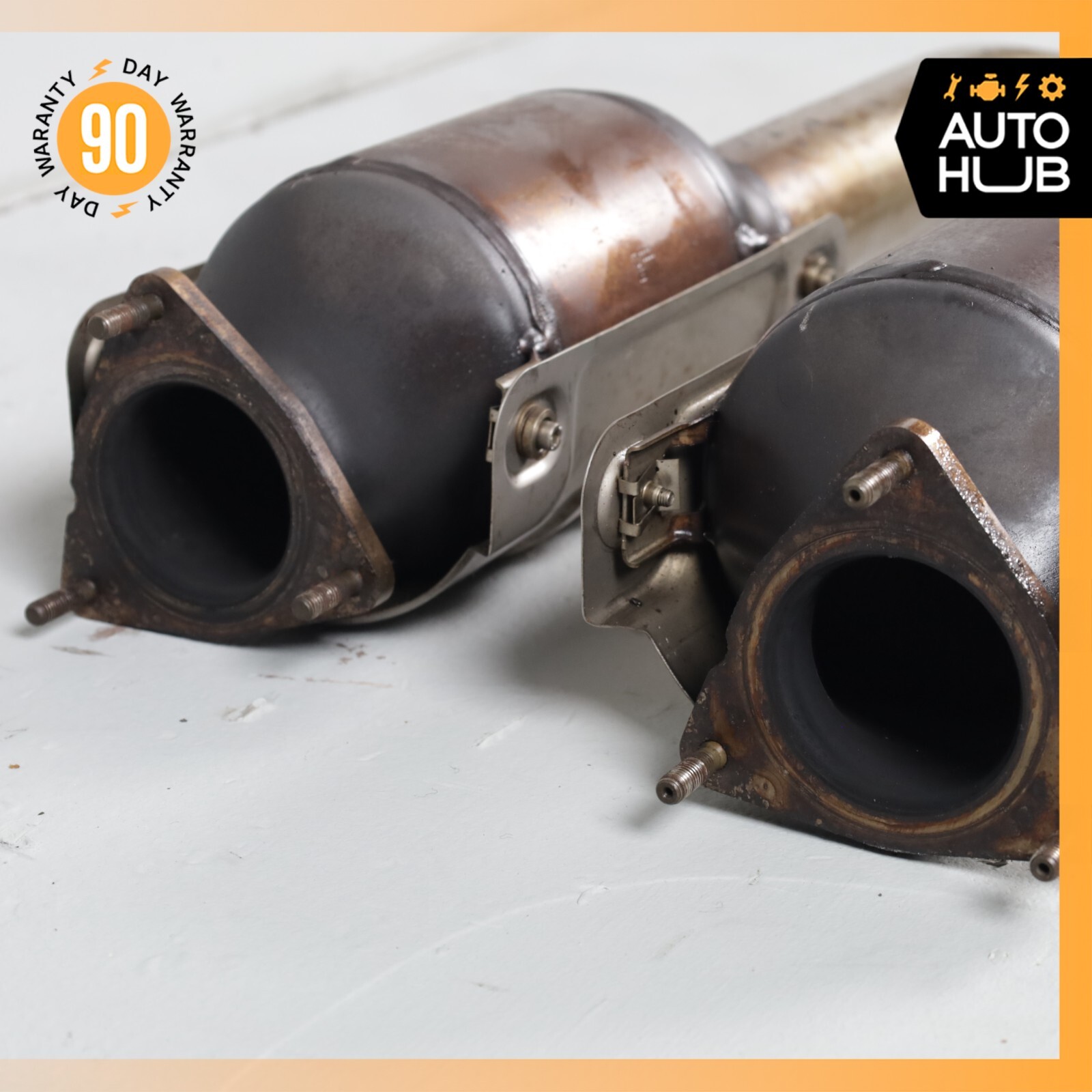 Bentley Continental GTC 6.0L Middle Exhaust Downpipe Left & Right Side OEM 62k
