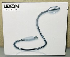 Lexon LD 60 OY Light LED Flexible Computer Laptop USB Reading Desk Travel Light