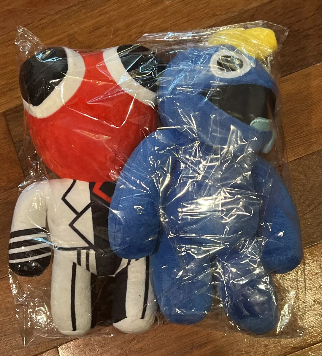 Rainbow Friends Plush Lot Set of 2 Blue & Red Scientist NEW 2023