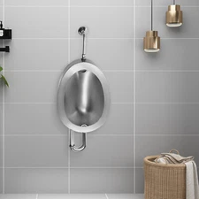 Stainless Steel Automatic Urinal Flusher Wall Mount For Male