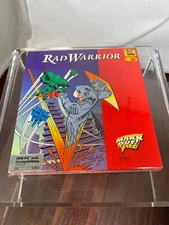 RAD WARRIOR by Epyx ~ IBM PC ~ BIG boxed ~ Vintage DISK Factory Sealed