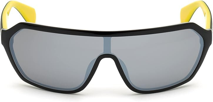 Adidas Sport EW3561 OR0022 Shiny Black Men's/Unisex Sunglasses
