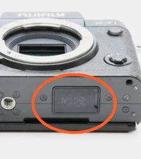 Bottom Grip Port Access Rubber Cover For Fuji Fujifilm X-T1/ XT1