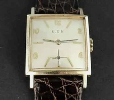 Vintage 1950s Elgin Manual Wind Men’s Watch