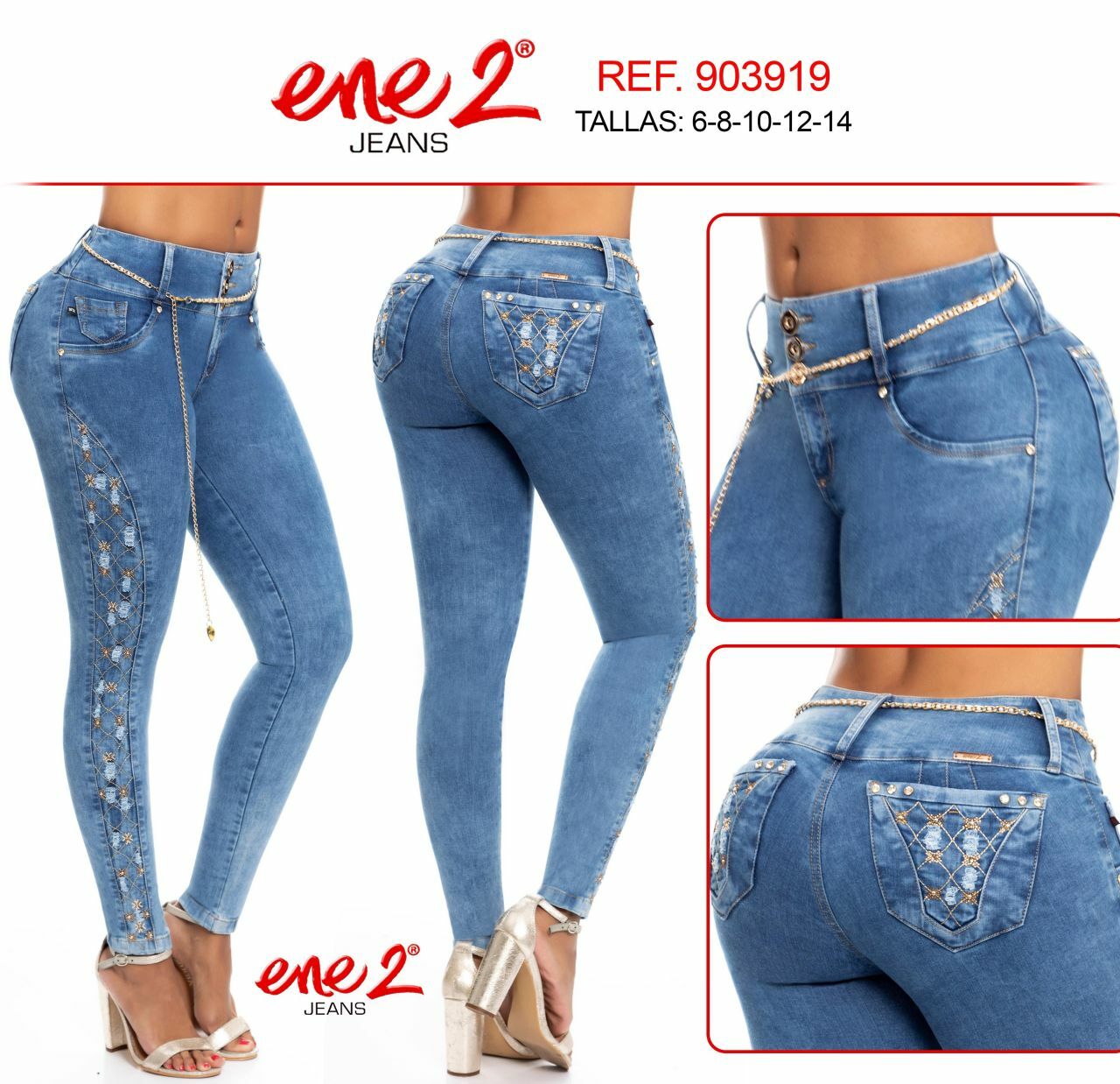 Купить ENE2 JEANS COLOMBIANOS AUTHENTIC 