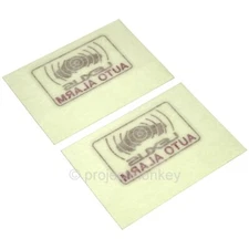 OEM Lexus 74515-30040 Anti-Theft Security System Decals Labels Pair Genuine