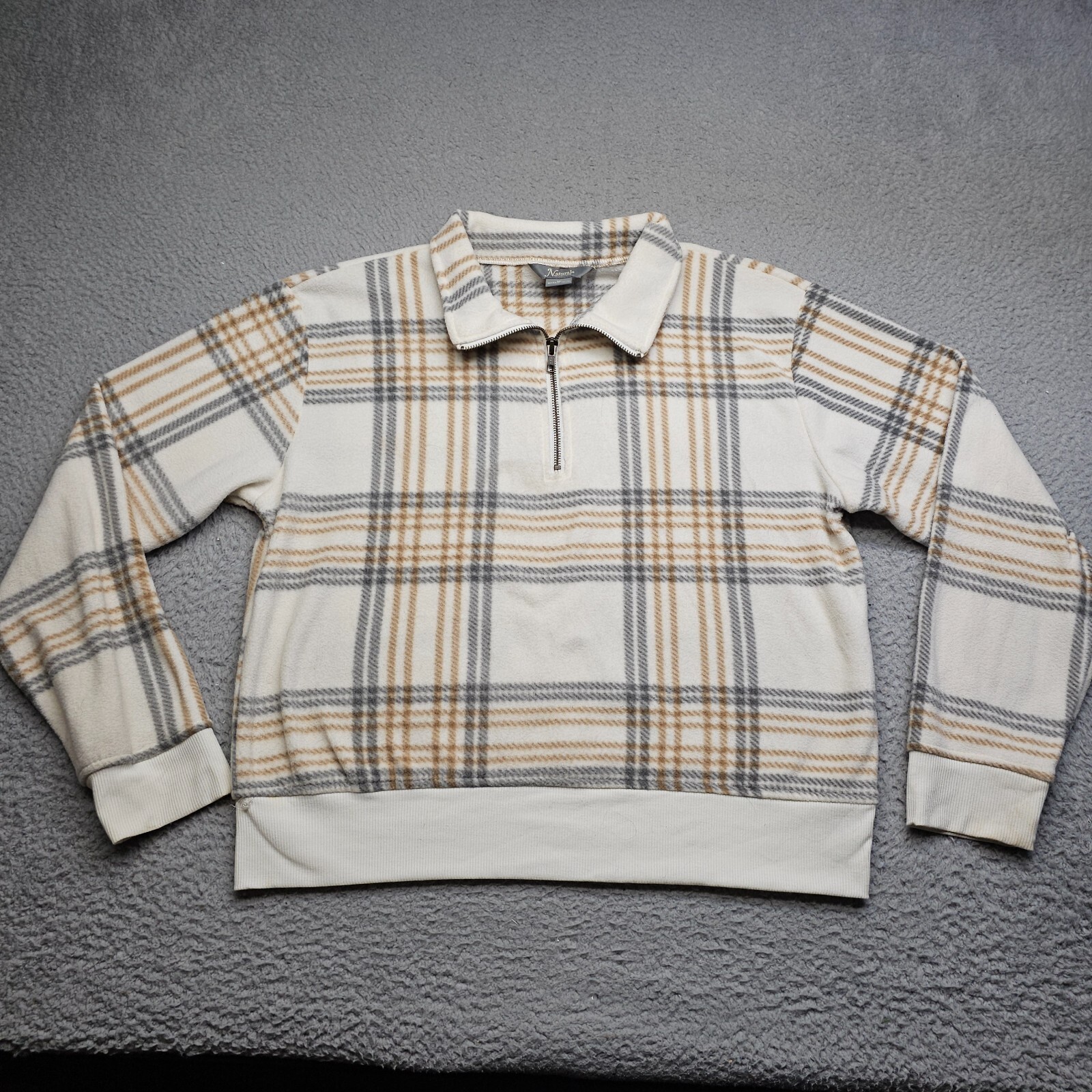 Natural Reflections Pullover Womens Medium Fleece… - image 1