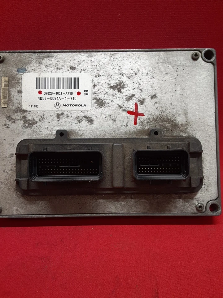 2004 Acura MDX ECM ECU Engine Control Module 37820-RDJ-A710 - Image 3 of 4