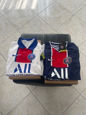 PSG - PARIS SAINT-GERMAINT F.C. HOME 2025 - D.DOUÉ # 14 - 2XL (Run Small) Slim