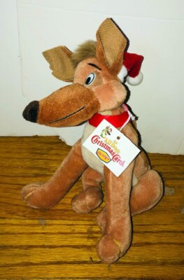 All Dogs go to Heaven Christmas Carol Charlie Plush Dog 1998