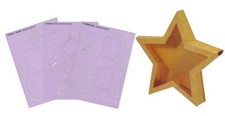 1 Verpackungs-Schablone A4 für Grußkarten B...