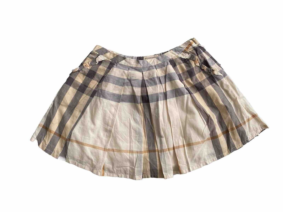 Pleated Skirt Gonna Burberry Bambina Pleated Skirt Burberry Gonna