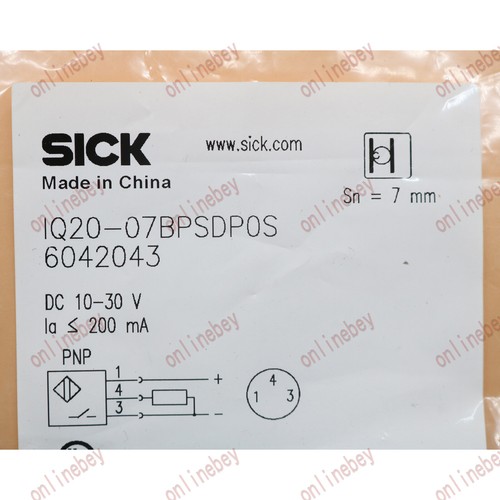 one new sick IQ20-07BPSDP0S (6042043) Proximity sensors SPOT STOCK - Picture 3 of 4
