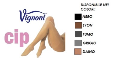 12 PAIA DI COLLANT DONNA VIGNONI IN FILANCA CIP 20 E A  SCELTA