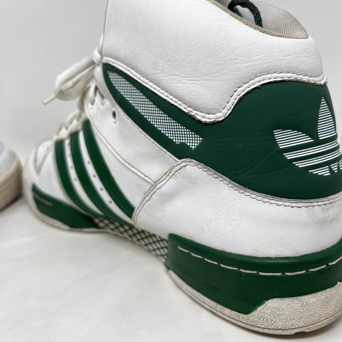 Vintage Adidas Boston Celtics NBA High Top Shoes Size 10 | eBay