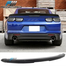 Fits 16-24 Chevy Camaro OE Style Rear Trunk Spoiler Painted #WA8555 Black