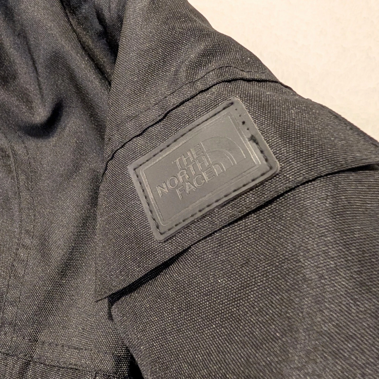 north-face hyvent goose down parka no hood jacket