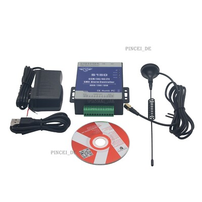 S150 4G GSM SMS 8 Way Remote Controller Alarm Relay Switch