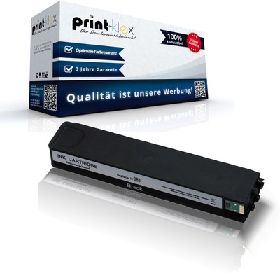 Black Alternative XXL Patrone für HP 981A PageWide Enterprise Color 550 Series