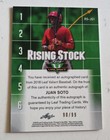 2018 Leaf Valiant Juan Soto Rising Stock autographed 90/99 #RS-JS1 — photo 3