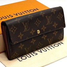 Louis Vuitton Monogram Portefeuille Sarah Long Wallet